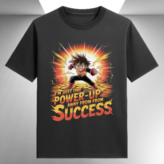 I'm Just One Power-Up Away From Success Unisex Supima T-shirt