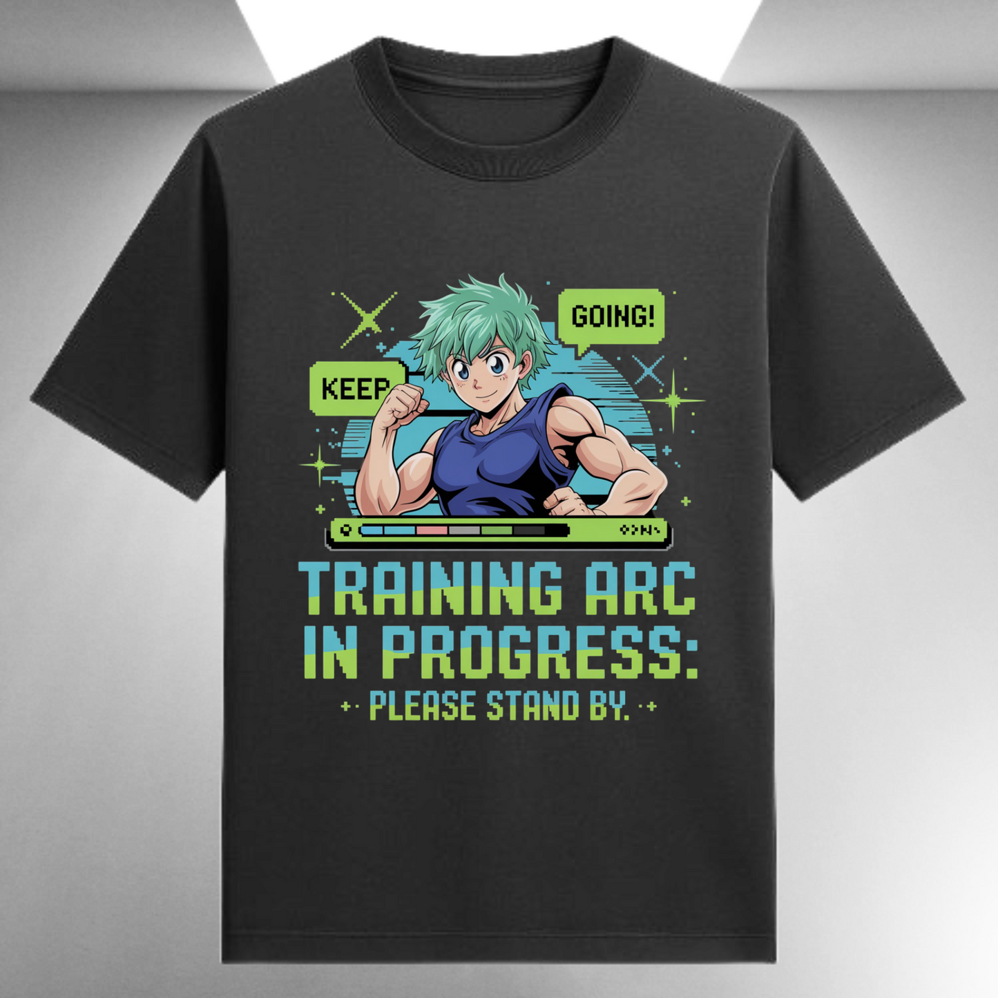 Training Arc In Progress Please Stand By Unisex Supima T-shirt