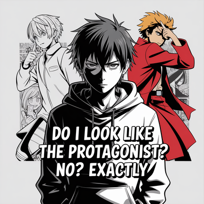Do I Look Like The Protagonist Unisex Supima T-shirt