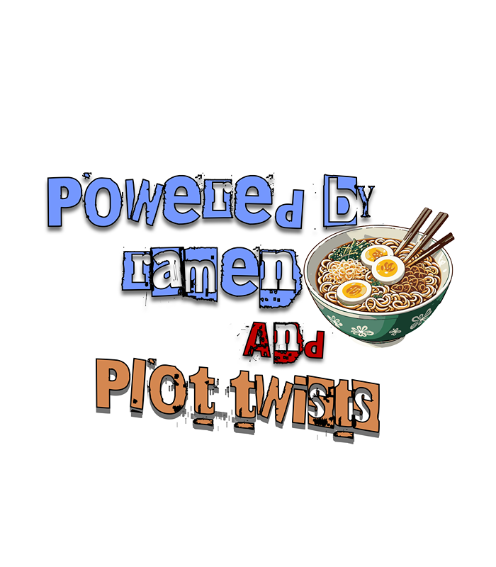 Powered By Ramen And Plot Twist Unisex Supima T-shirt