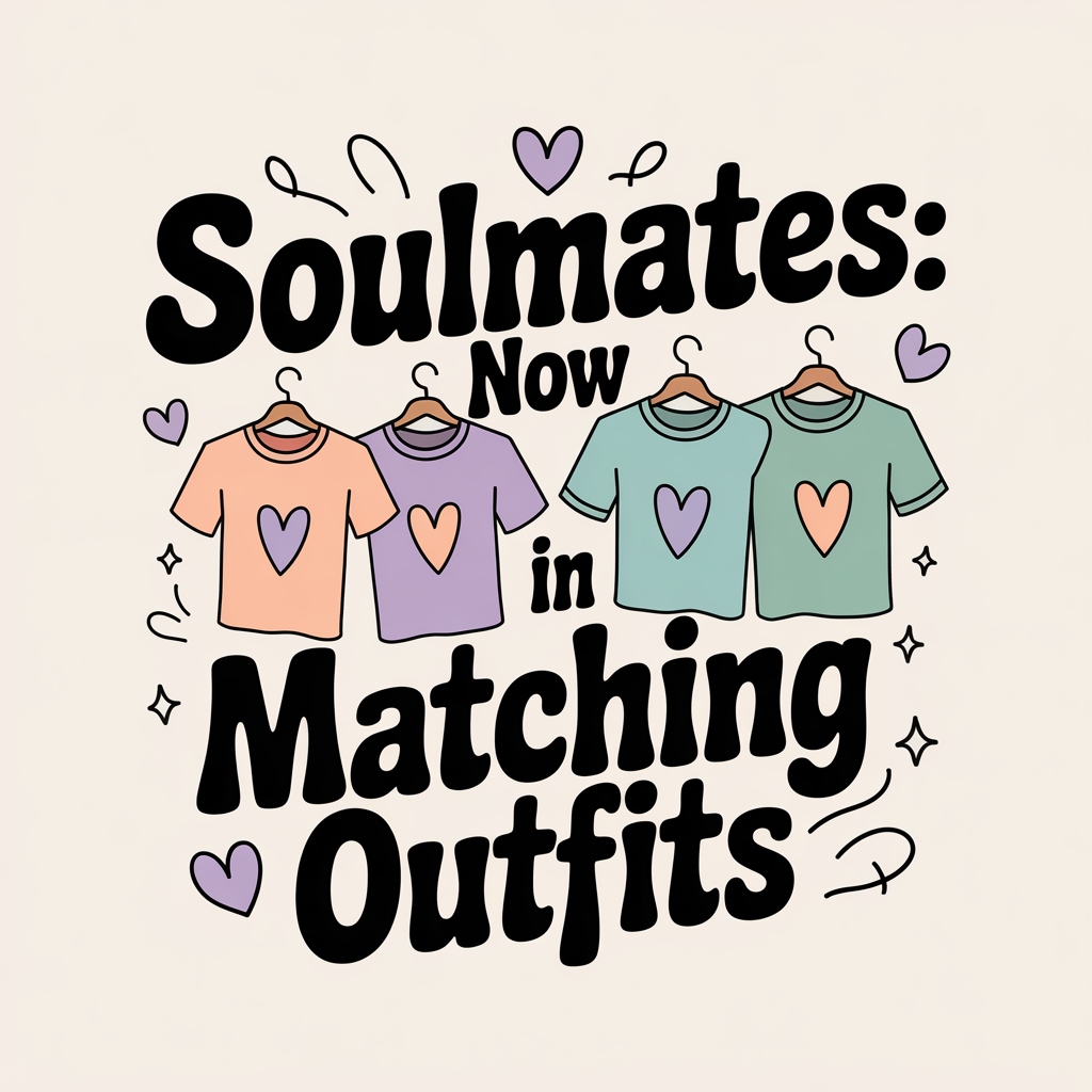 Soulmates Now In Matching Outfits Unisex Supima T-shirt