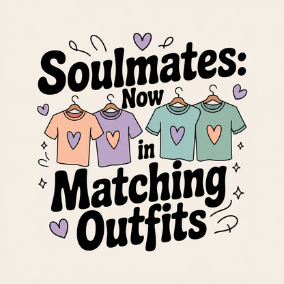 Soulmates Now In Matching Outfits Unisex Supima T-shirt