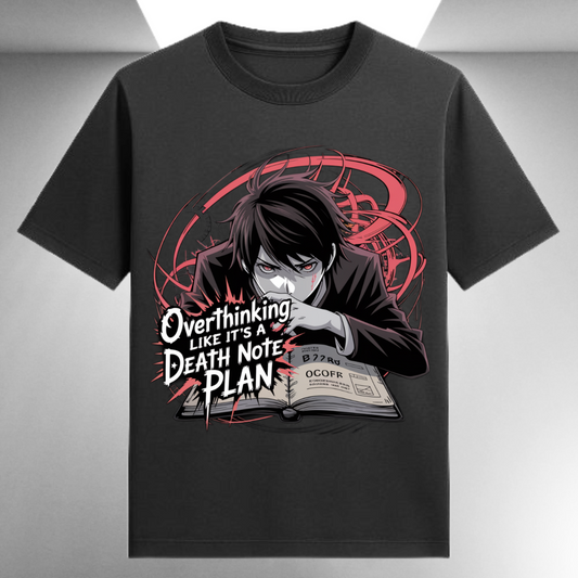 Overthinking Like It's A Death Note Plan Unisex Supima T-shirt