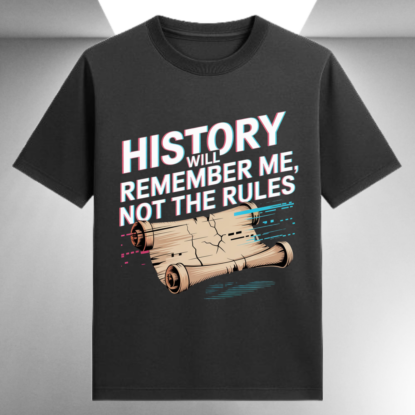 History Will Remember Me Not The Rules Unisex Supima T-shirt