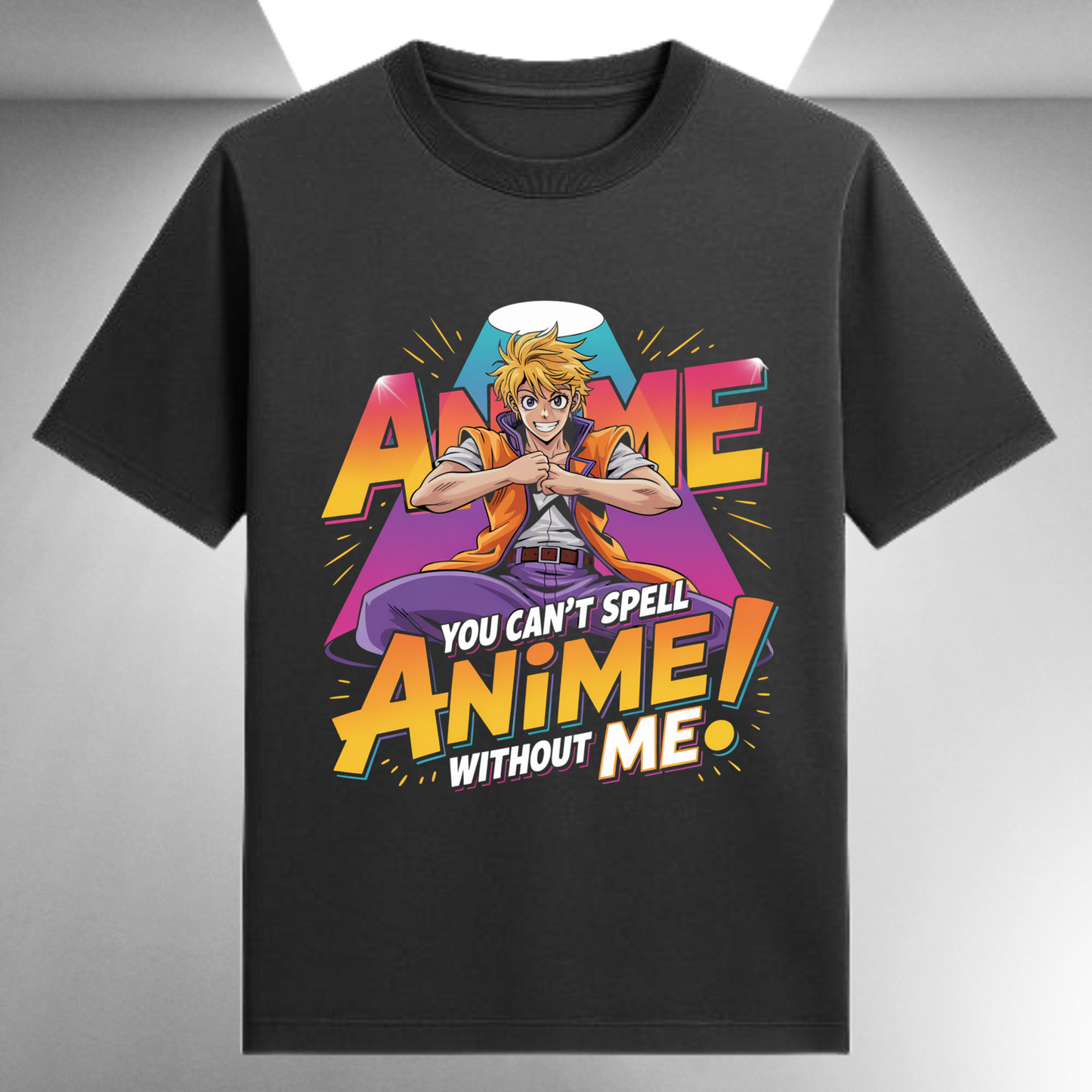 You Can't Spell Anime Without Me Unisex Supima T-shirt