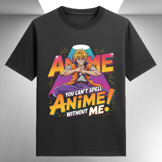 You Can't Spell Anime Without Me Unisex Supima T-shirt