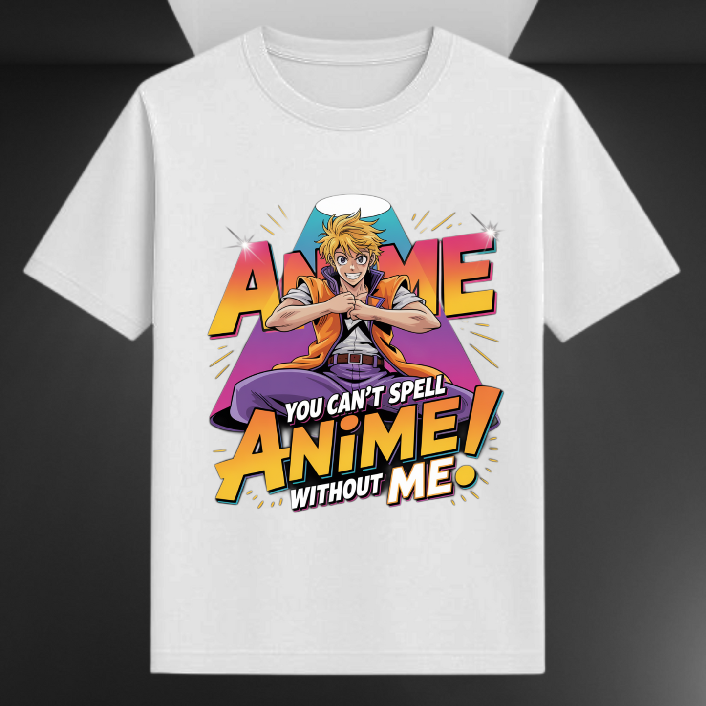 You Can't Spell Anime Without Me Unisex Supima T-shirt