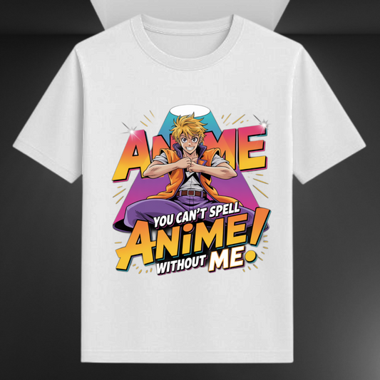 You Can't Spell Anime Without Me Unisex Supima T-shirt