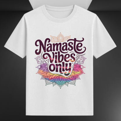 Namaste Vibes Only Unisex Supima T-shirt