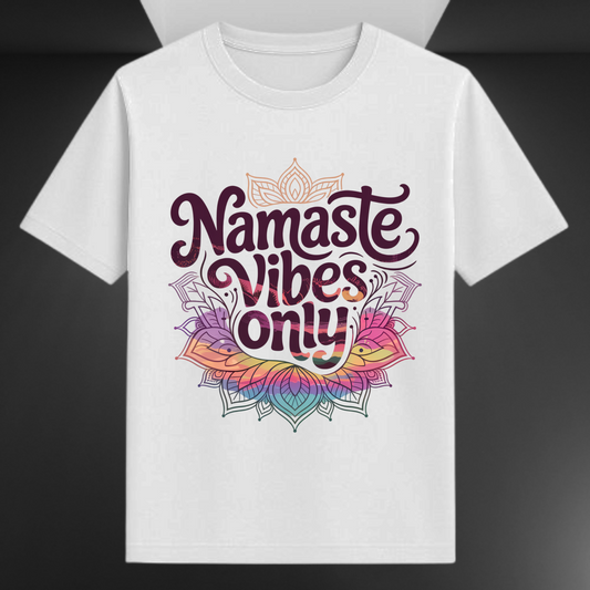 Namaste Vibes Only Unisex Supima T-shirt