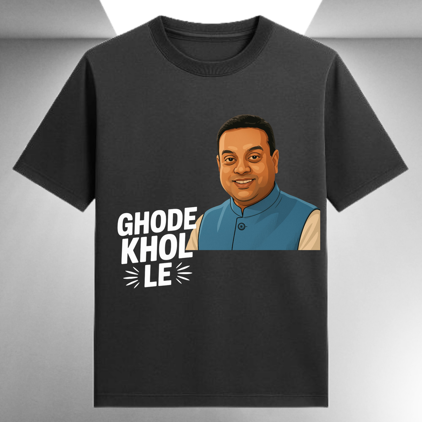 Ghode Khol Le Sambit Patra Unisex Supima T-shirt