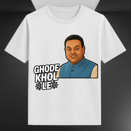 Ghode Khol Le Sambit Patra Political Unisex T-shirt