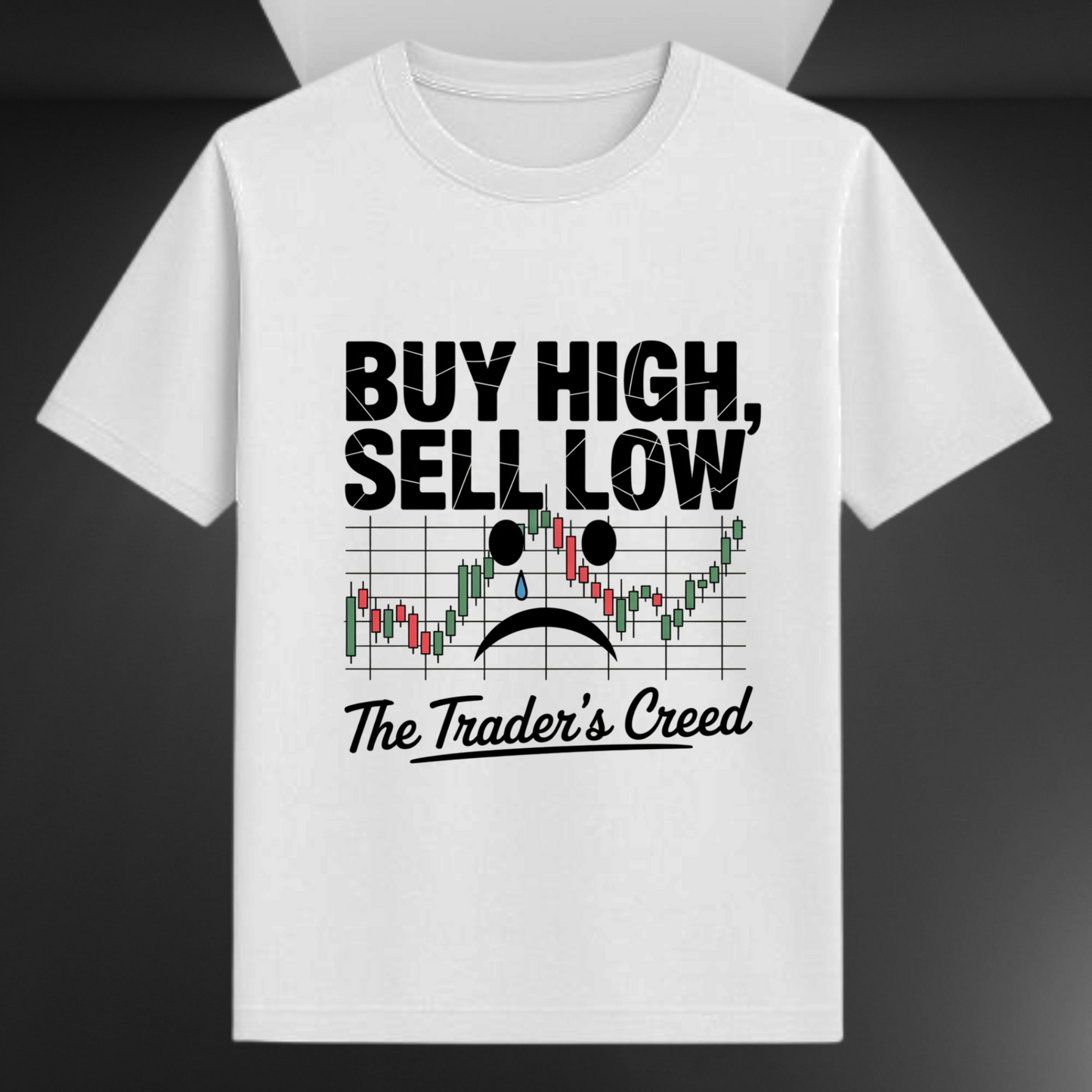 Buy High Sell Low The Trader's Creed Unisex Supima T-shirt