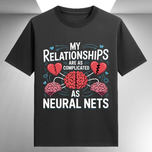 My Relationships Are As Complicated As Neural Nets Unisex Supima T-shirt