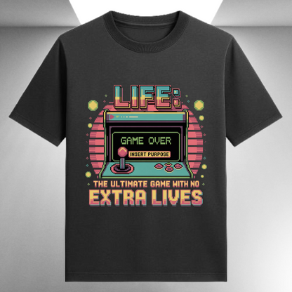 Life The Ultimate Game With No Extra Lives Unisex Supima T-shirt