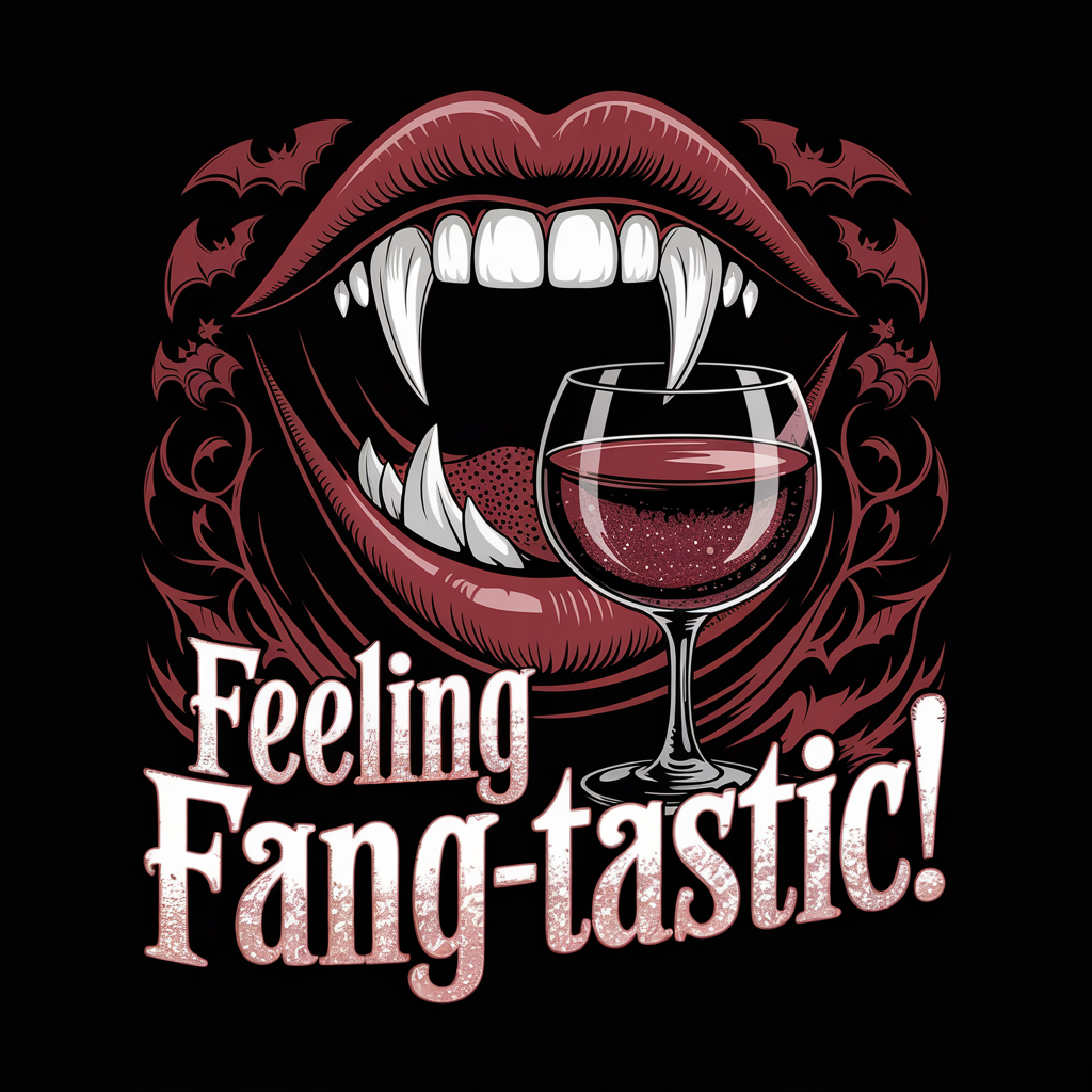 Feeling Fang-tastic Unisex Supima T-shirt
