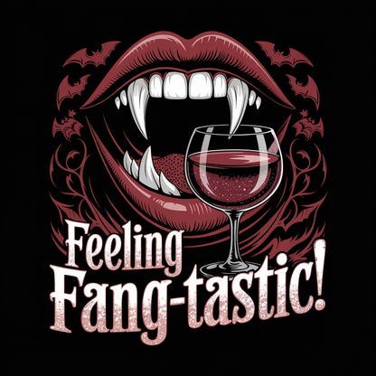 Feeling Fang-tastic Unisex Supima T-shirt