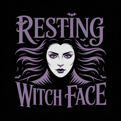 Resting Witch Face Unisex Supima T-shirt