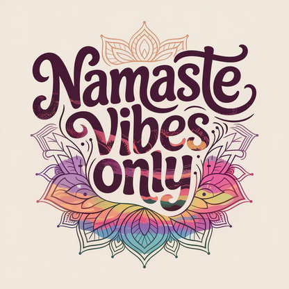 Namaste Vibes Only Unisex Supima T-shirt