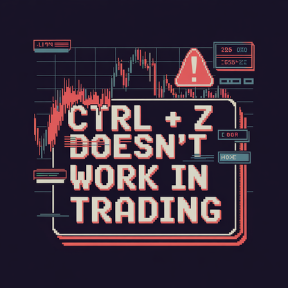 Ctrl + Z Doesn't Work In Trading Unisex Supima T-shirt