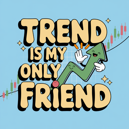 Trend Is My Only Friend Unisex Supima T-shirt