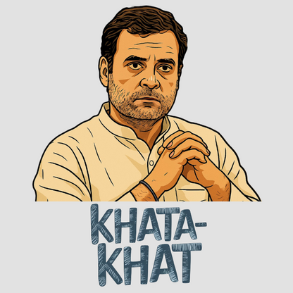 Khata Khat Rahul Gandhi Unisex Supima T-shirt