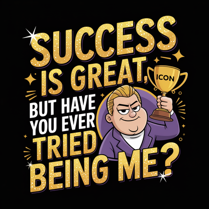 Success Is Great But Have Your Ever Tried being Me Unisex Supima T-shirt