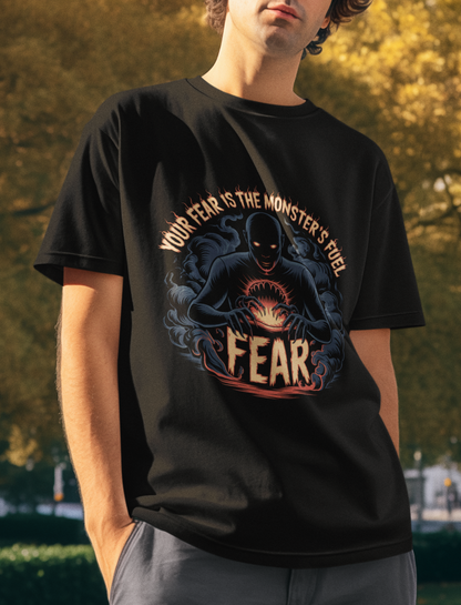Your Fear Is The Monster's Fuel Unisex Supima T-shirt