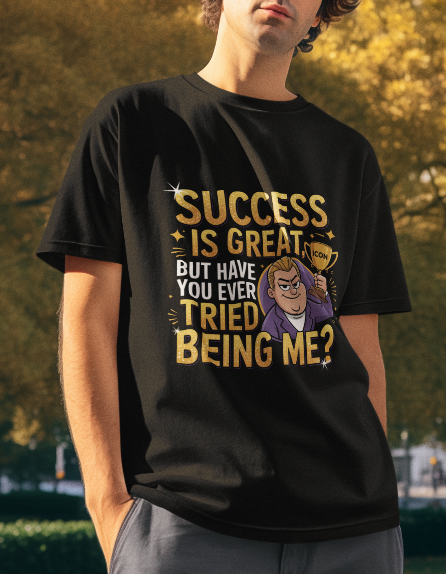 Success Is Great But Have Your Ever Tried being Me Unisex Supima T-shirt