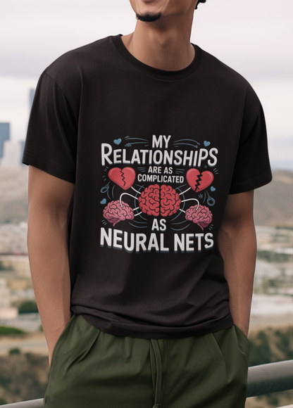 My Relationships Are As Complicated As Neural Nets Unisex Supima T-shirt