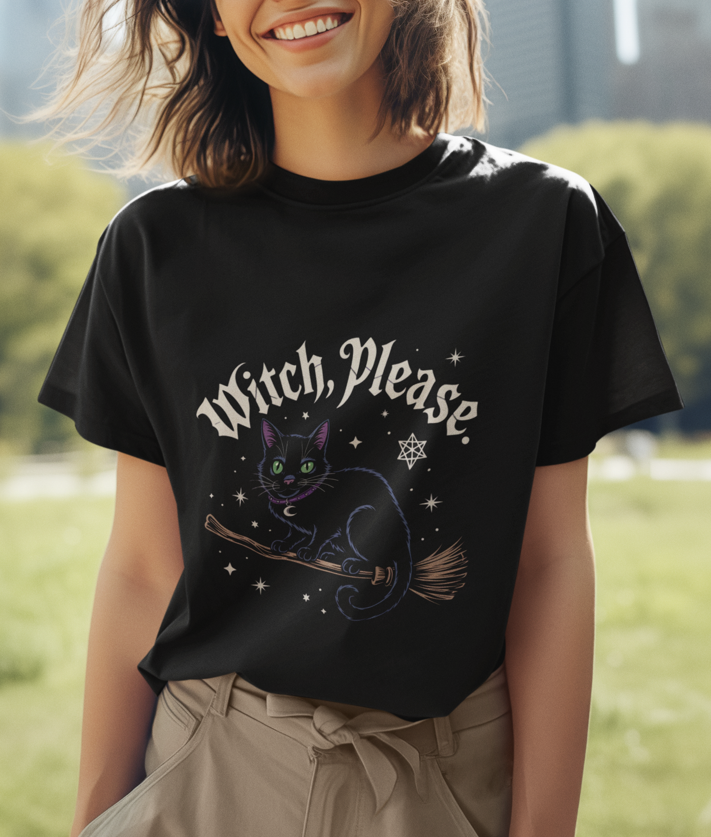 Witch Please Unisex Supima T-shirt
