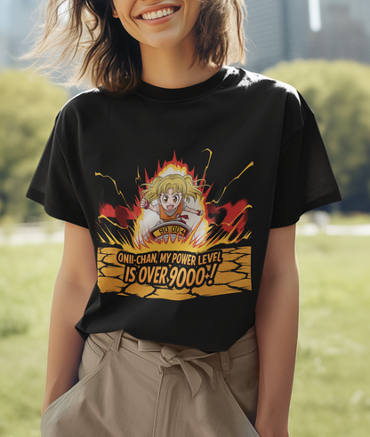Onii-Chan My Power level Is Over 9000 Unisex Supima T-shirt