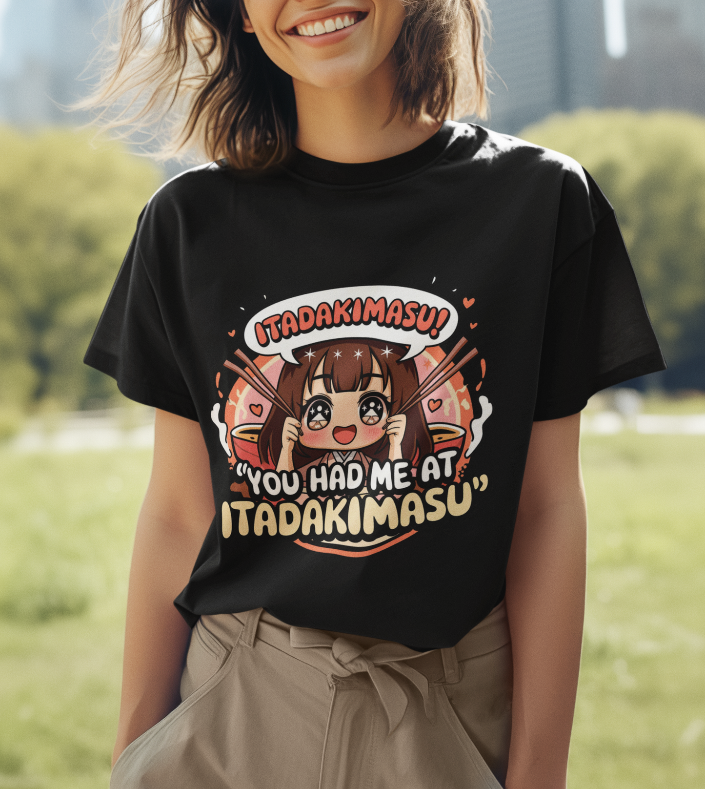 You Had Me At Itadakimasu Unisex Supima T-shirt