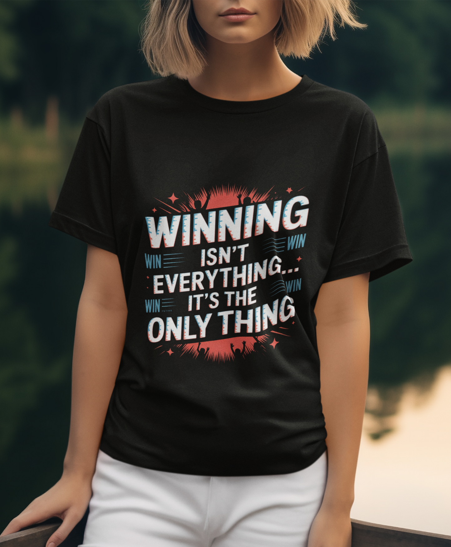 Winning Isn't Everything It's The Only Thing Unisex Supima T-shirt
