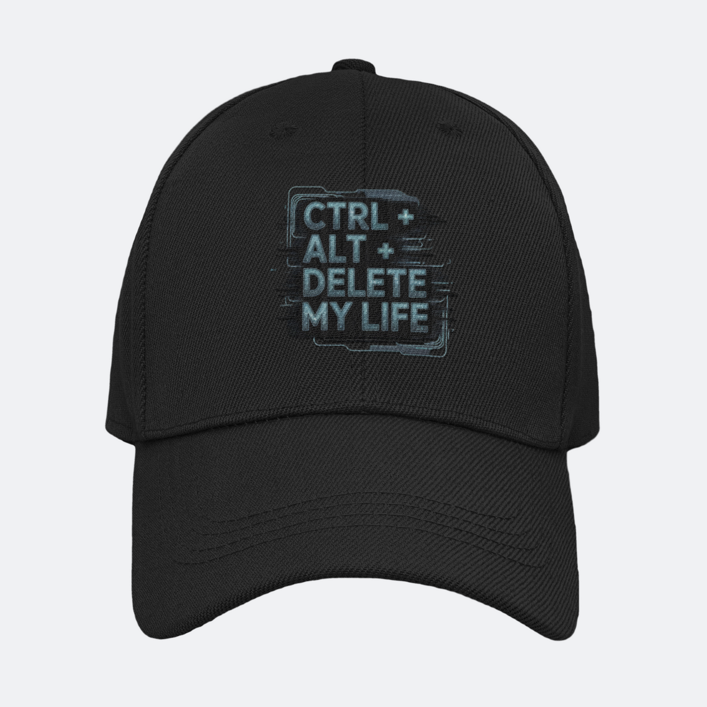 Ctrl + Alt + Delete My Life Baseball Cap