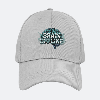 Brain Offline Baseball Cap