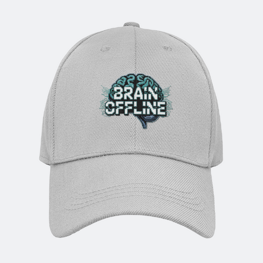 Brain Offline Baseball Cap