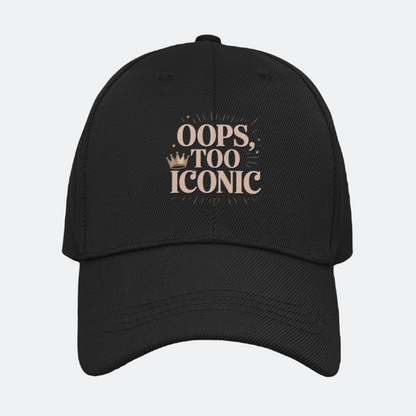 Oops Too Iconic Baseball Cap