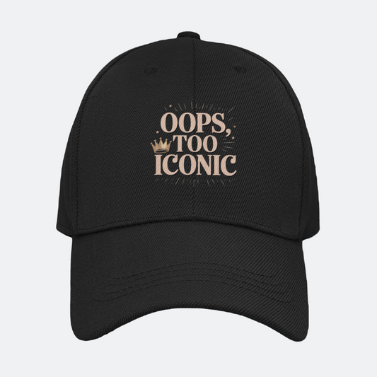 Oops Too Iconic Baseball Cap