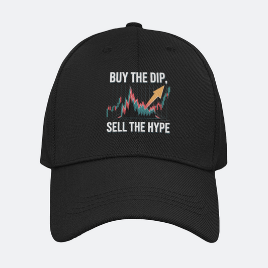 Buy The Dip Sell The Hype Baseball Cap