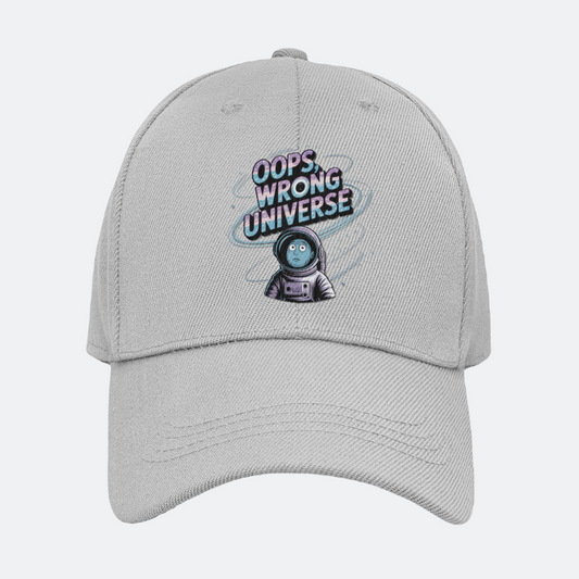 Oops Wrong Universe Baseball Cap