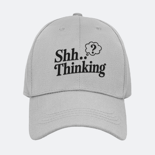 Shh.. Thinking Baseball Cap