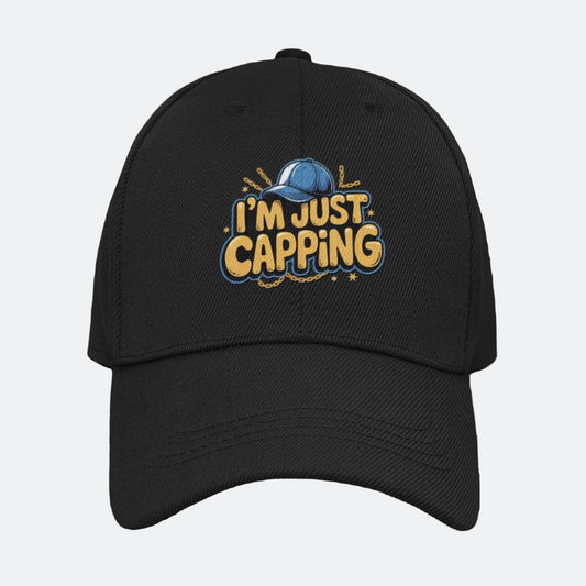 I'm Just Capping Baseball Cap