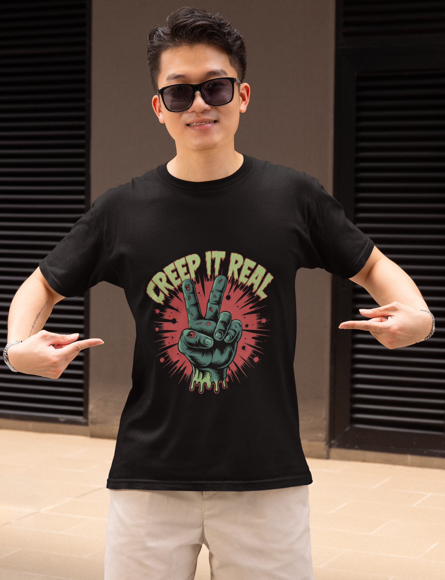 Creep It Real Unisex Supima T-shirt