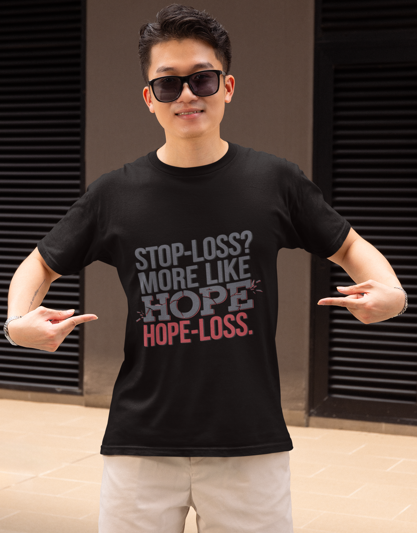 Stoploss More Like Hopeloss Unisex Supima T-shirt