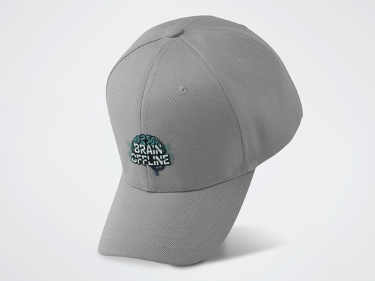 Brain Offline Baseball Cap