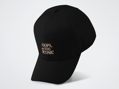 Oops Too Iconic Baseball Cap
