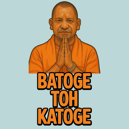 Batoge Toh Katoge Yogi Adityanath Unisex Supima T-shirt