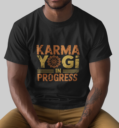 Karma Yogi In Progress Unisex Supima T-shirt
