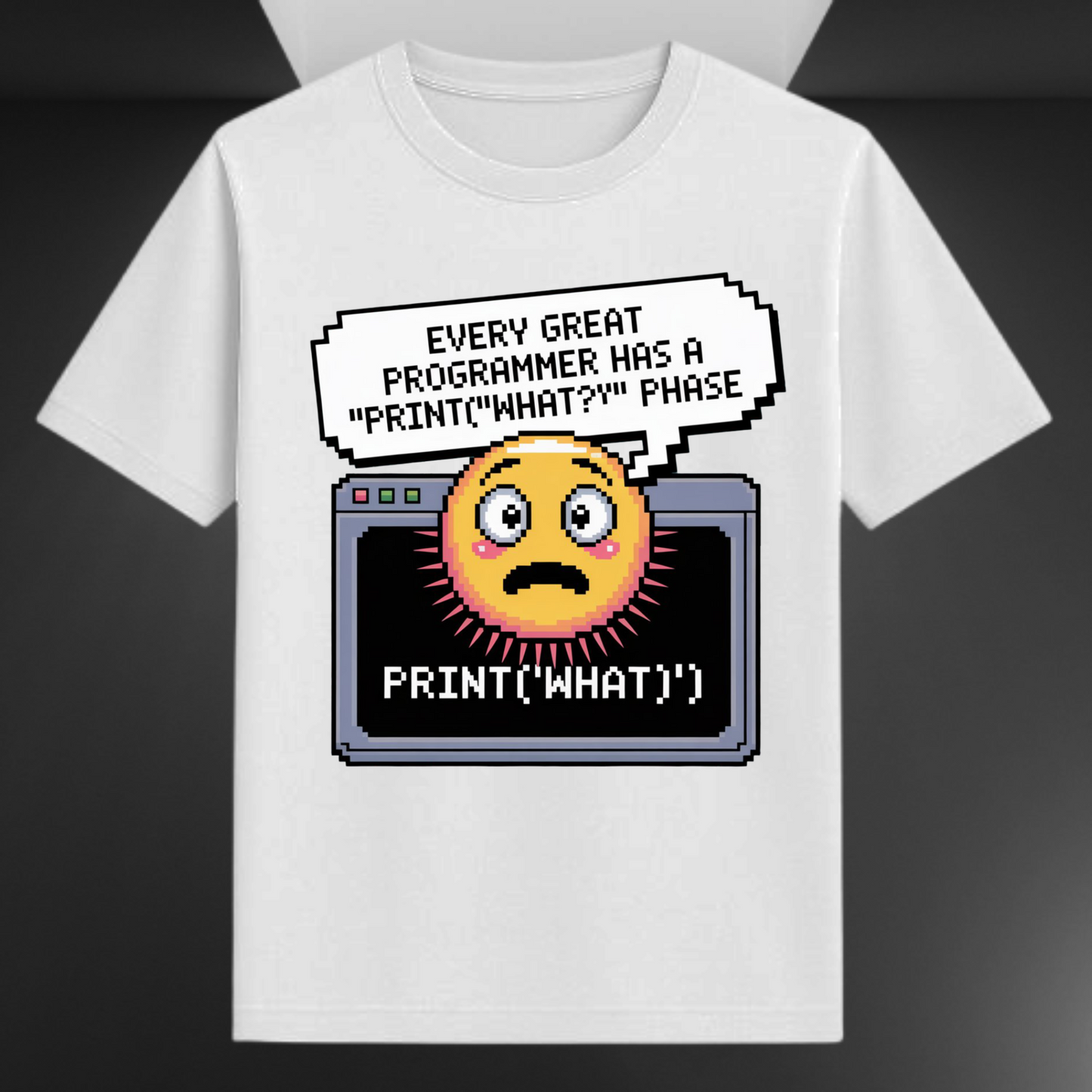 Every Great Programmer Has A Print What Phase Unisex Supima T-shirt